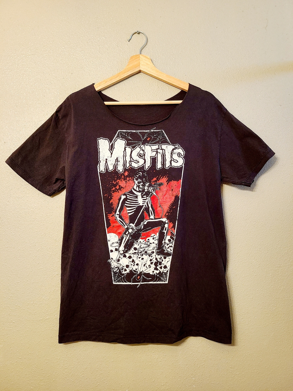 Black MISFITS Band T-Shirt